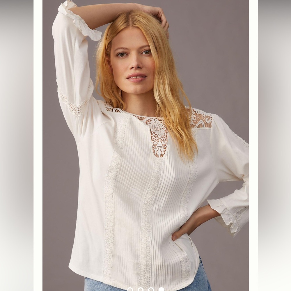 Tiny Carol Lacey Femme Top, M
